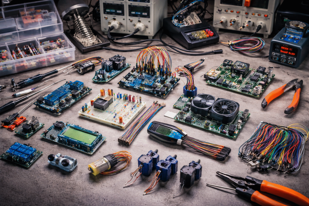 electronic diy components industrial automation solutions India