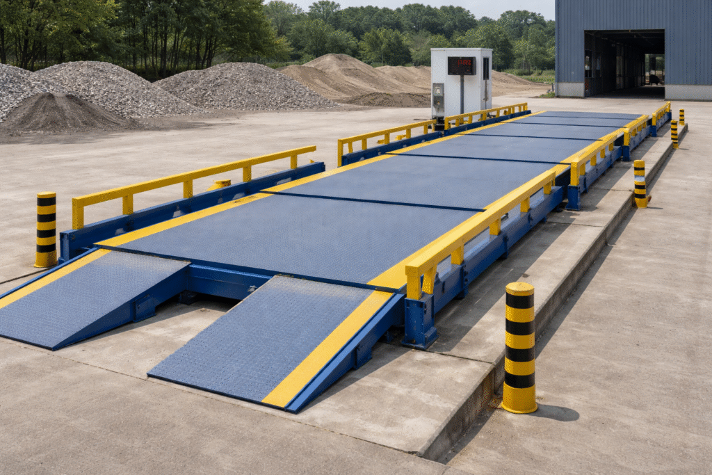 modular weighbridge manufacturer India heavy duty truck scale