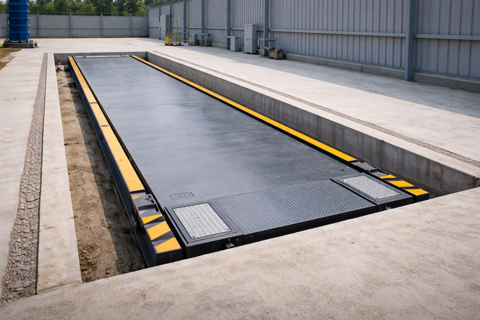 pit type weighbridge manufacturer India flush mount truck scale