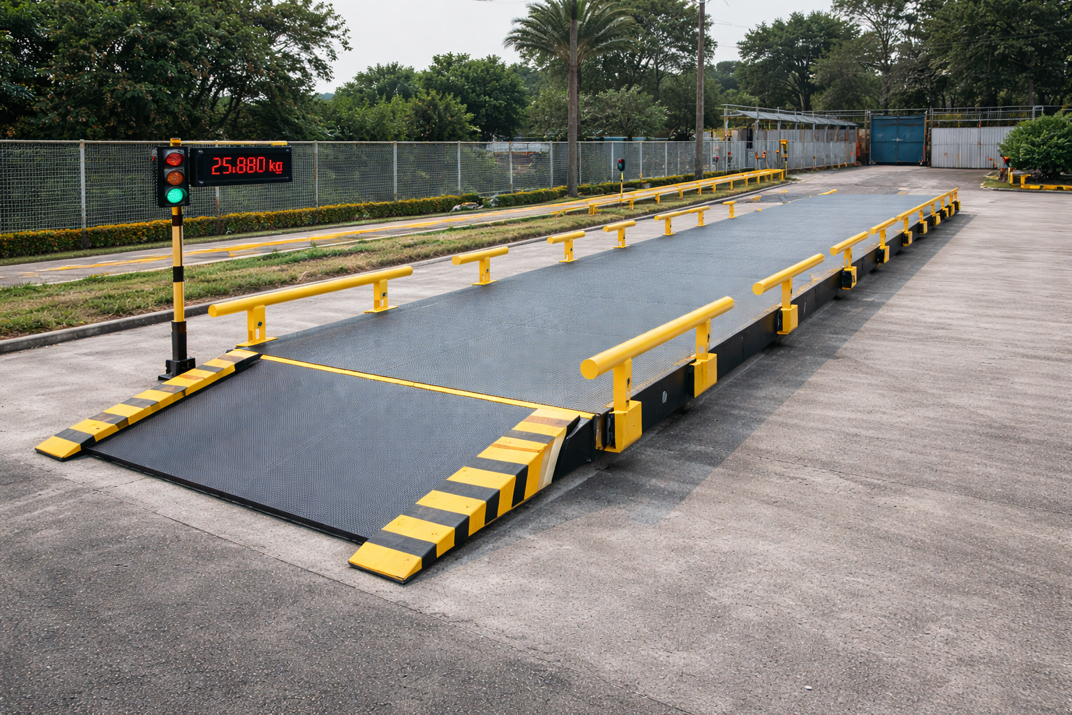 pitless weighbridge manufacturer India above ground truck scale