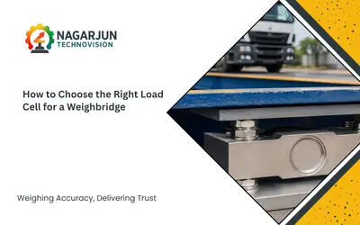 Industrial weighbridge load cell installed under truck scale platform