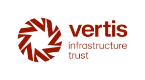 Vertis logo featuring modern typography for the brand name
