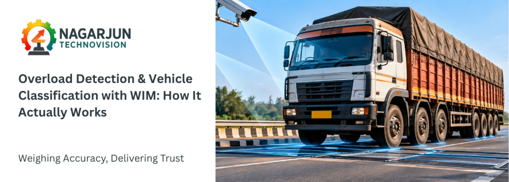 Weigh-in-Motion system detecting truck axle weight and vehicle classification