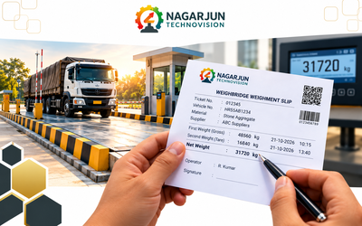 How to Read a Weighbridge Weighment Slip – Gross Weight, Tare Weight and Net Weight | Nagarjun Technovision